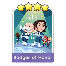 Badges of Honor 4 Stars Set 8-9
