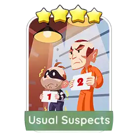 Usual Suspects 4 Stars Set 13-6
